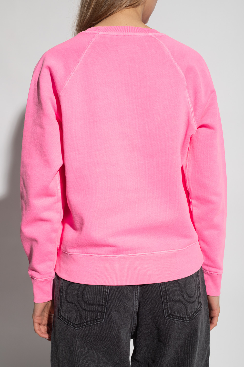 SchaferandweinerShops KR - Pink 'Brode' sweatshirt with a